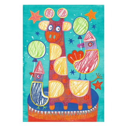 Djeco Tightrope Walker And Balls Fabulous Stencils