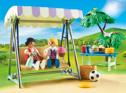 Playmobil 70212 Dollhouse Children's Garden Birthday Party