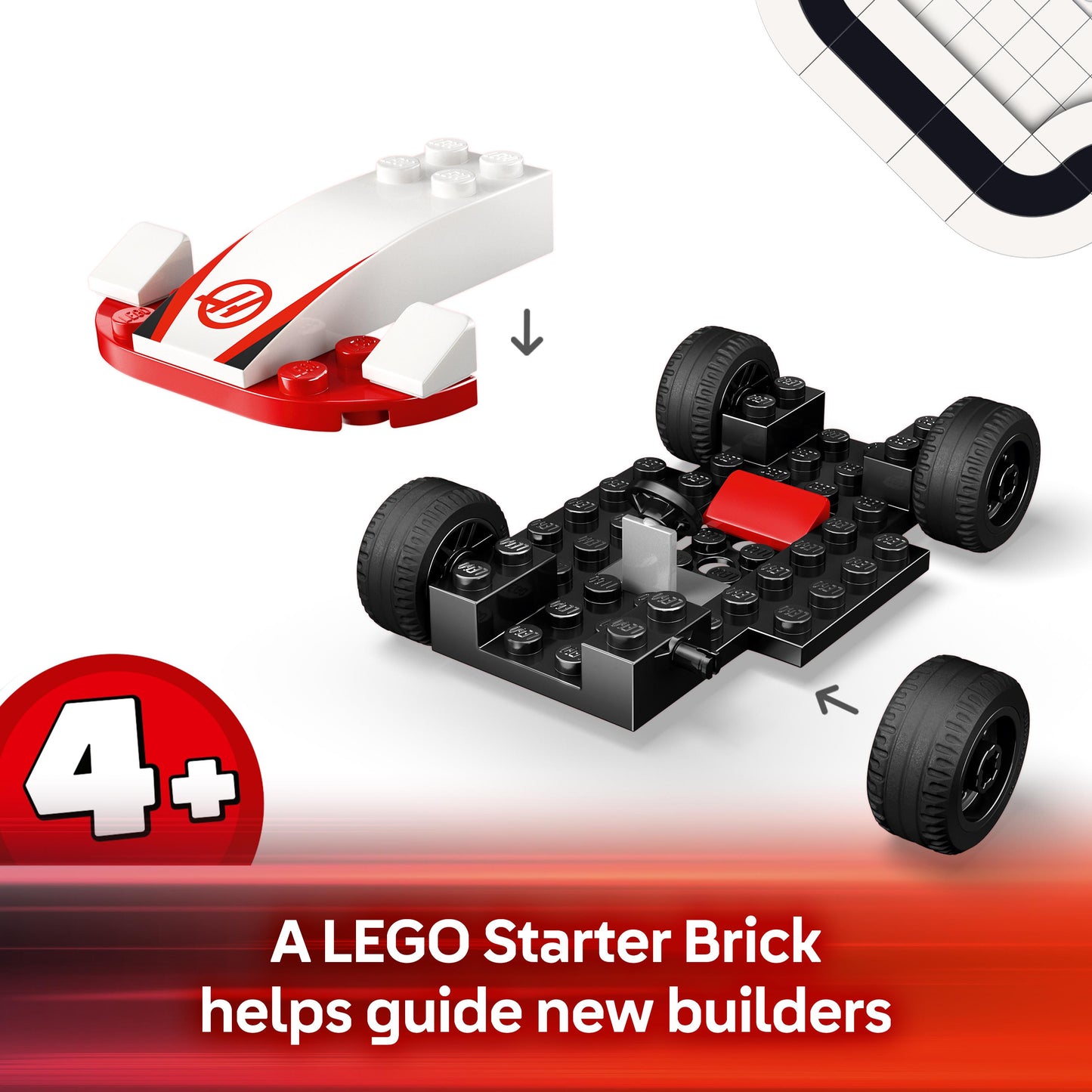 Lego City Formula 1 60464 F1® Williams Racing & Haas F1® Race Cars