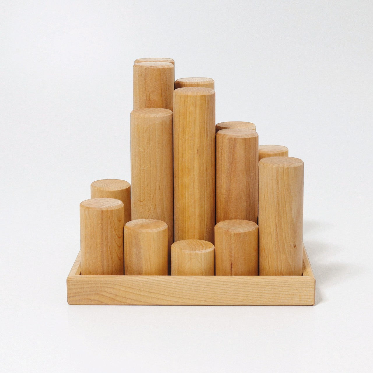 Grimms Large Building Rollers Natural