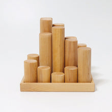 Grimms Large Building Rollers Natural