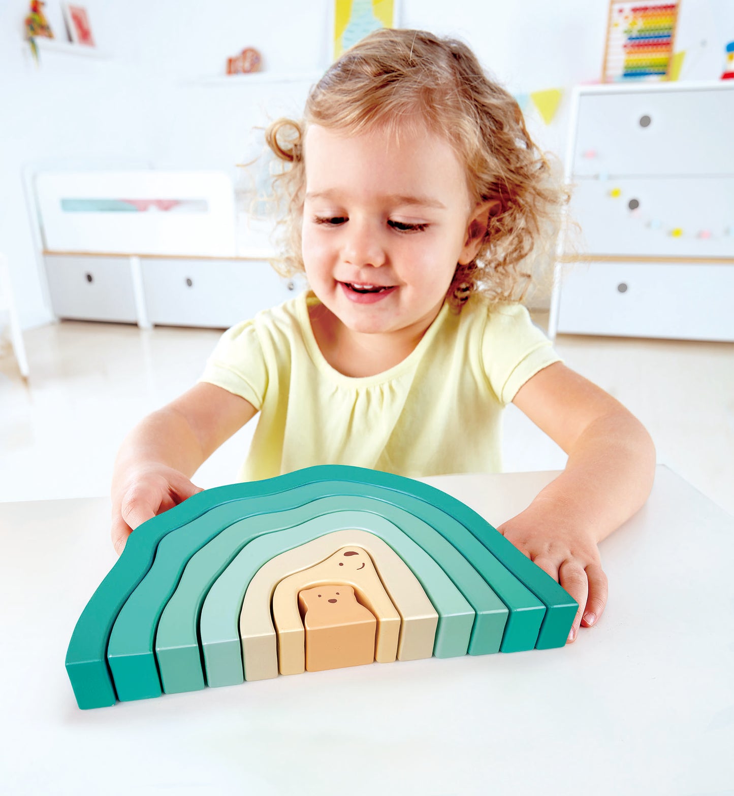 Hape Arctic Polar Bear Stacking Blocks