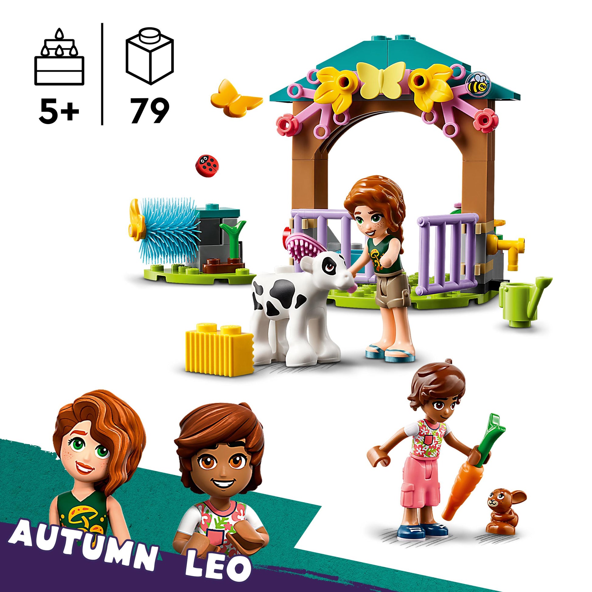 Lego Friends 42607 Autumn's Baby Cow Shed ( R)