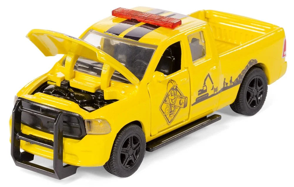 Siku 1:50 RAM 1500 With Compressor Trailer