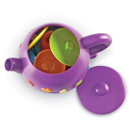 Learning Resources Serving Shapes Tea Set