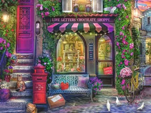 Ravensburger Love Letters Chocolate Shop, 1500pc