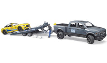 Bruder Ram 2500 Power Wagon & Bruder Roadster Racing Team