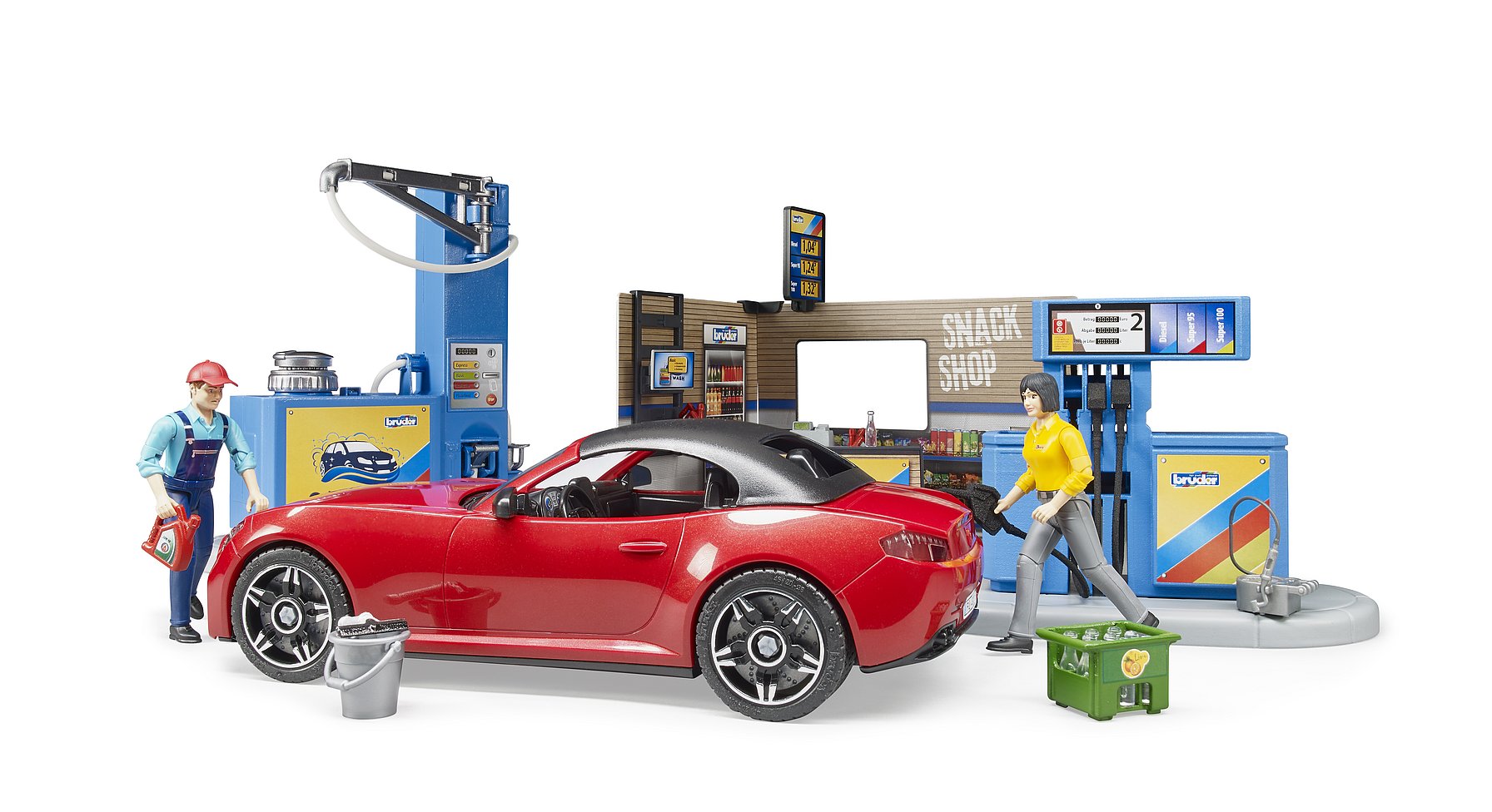 Bruder Petrol Station & Car Wash