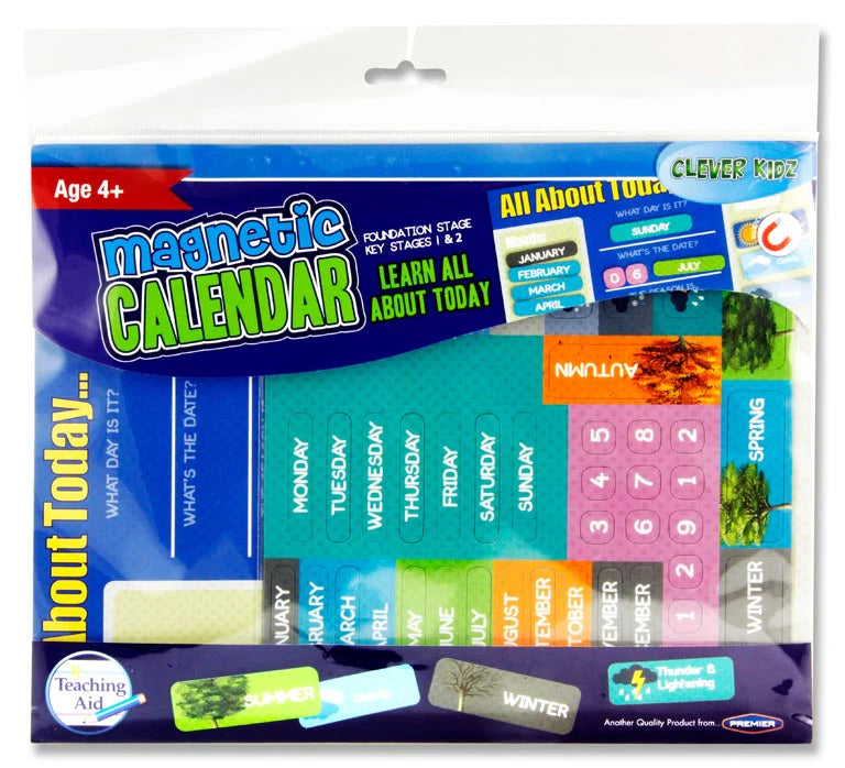 Clever Kidz Magnet Calendar Set