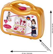 Klein Princess Coralie Hairstyling Case, large + electrical hairdryer