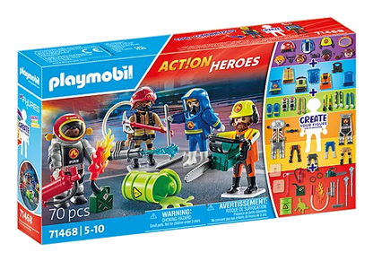 Playmobil 71468 My Figures: Fire Rescue