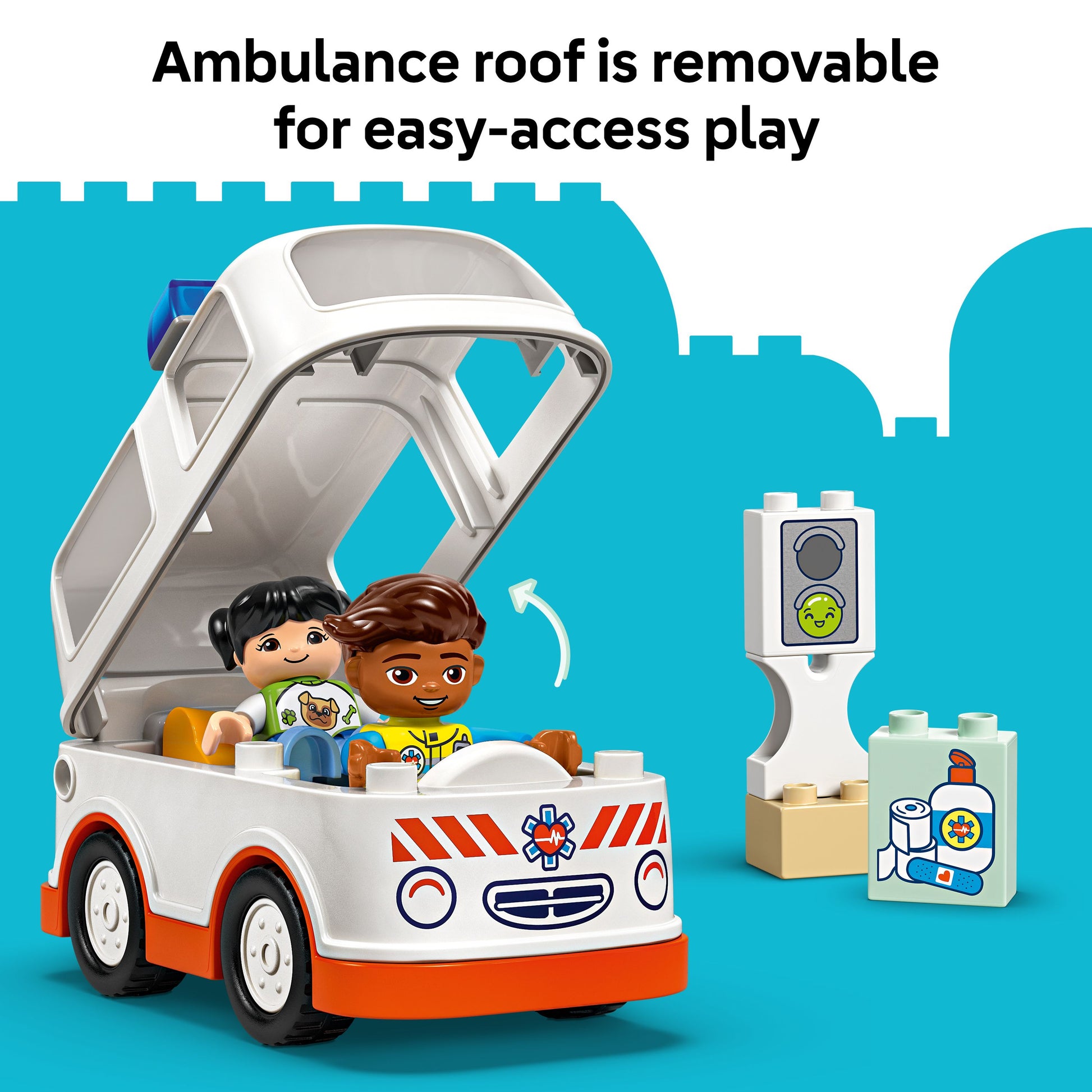 Lego DUPLO Town 10447 Ambulance & Driver