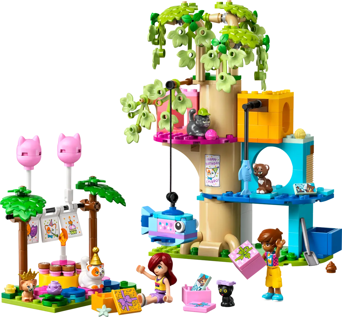 Lego Friends 42666 Cat Birthday Party & Tree House