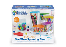 Learning Resources Create-a-Space™ See-Thru Spinning Bins