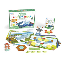 Learning Resources Animals & Insects Pattern Block Puzzle Set