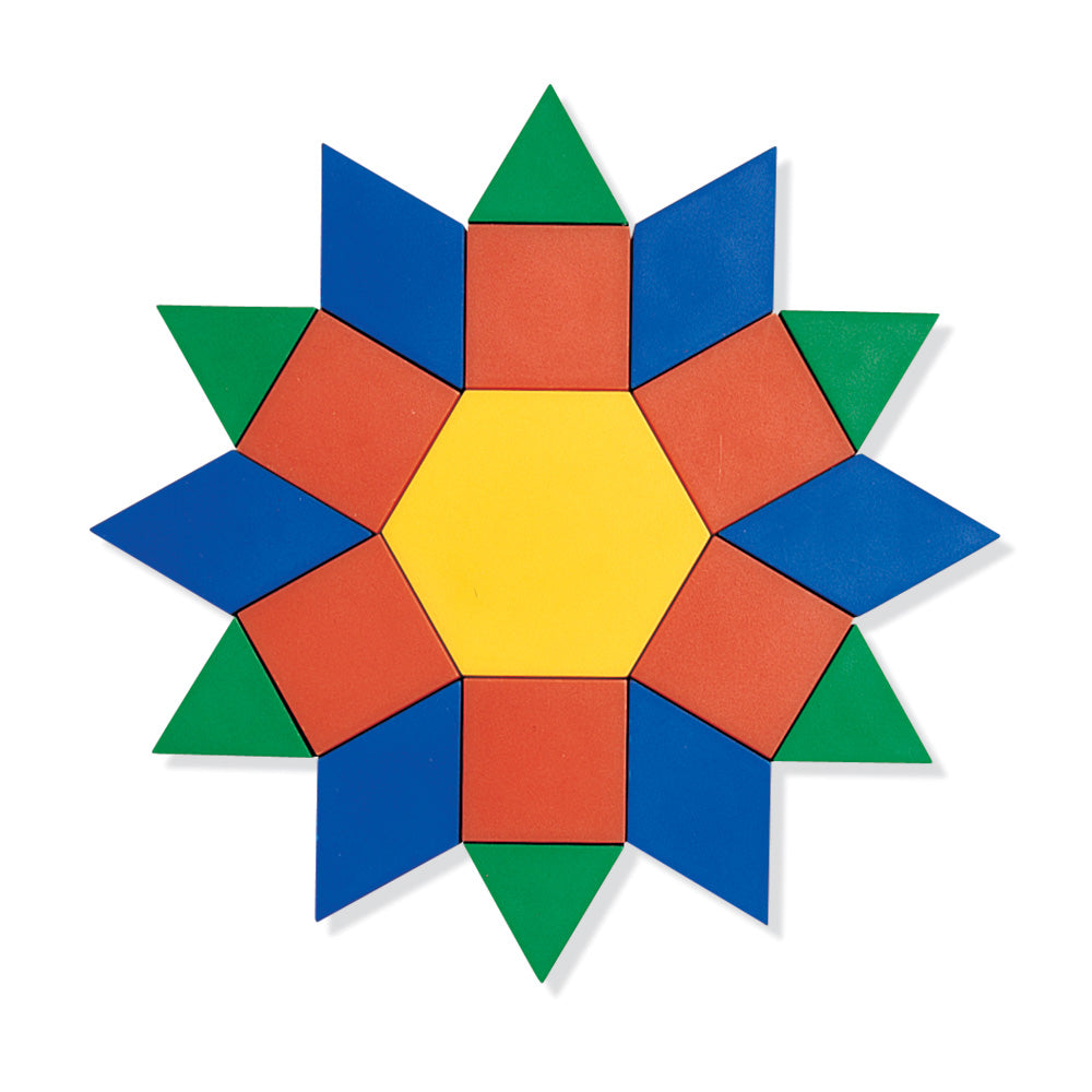 Learning Resources Wooden Pattern Blocks