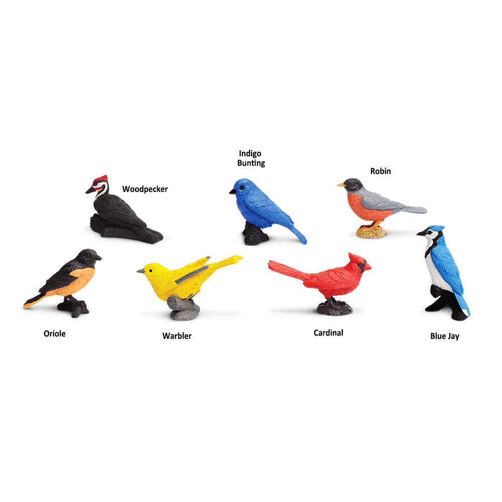 Safari Toob Backyard Birds (7 Pieces)