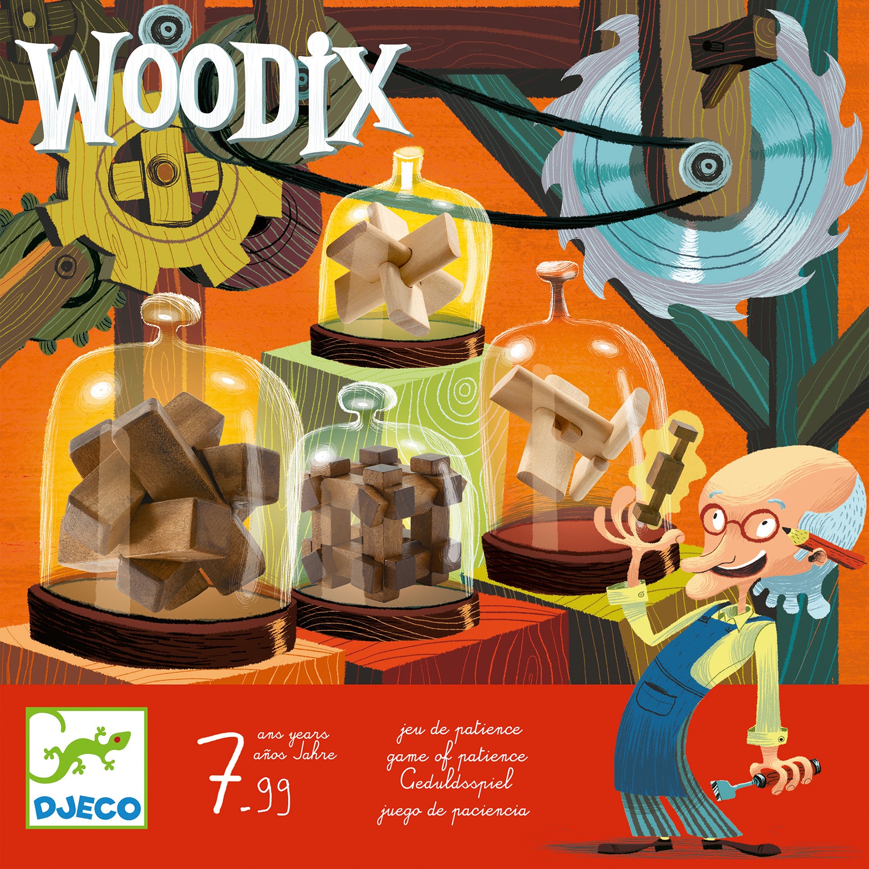 Djeco Woodix Game