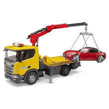Bruder Scania Super 560R Tow Truck W/Bruder Roadster