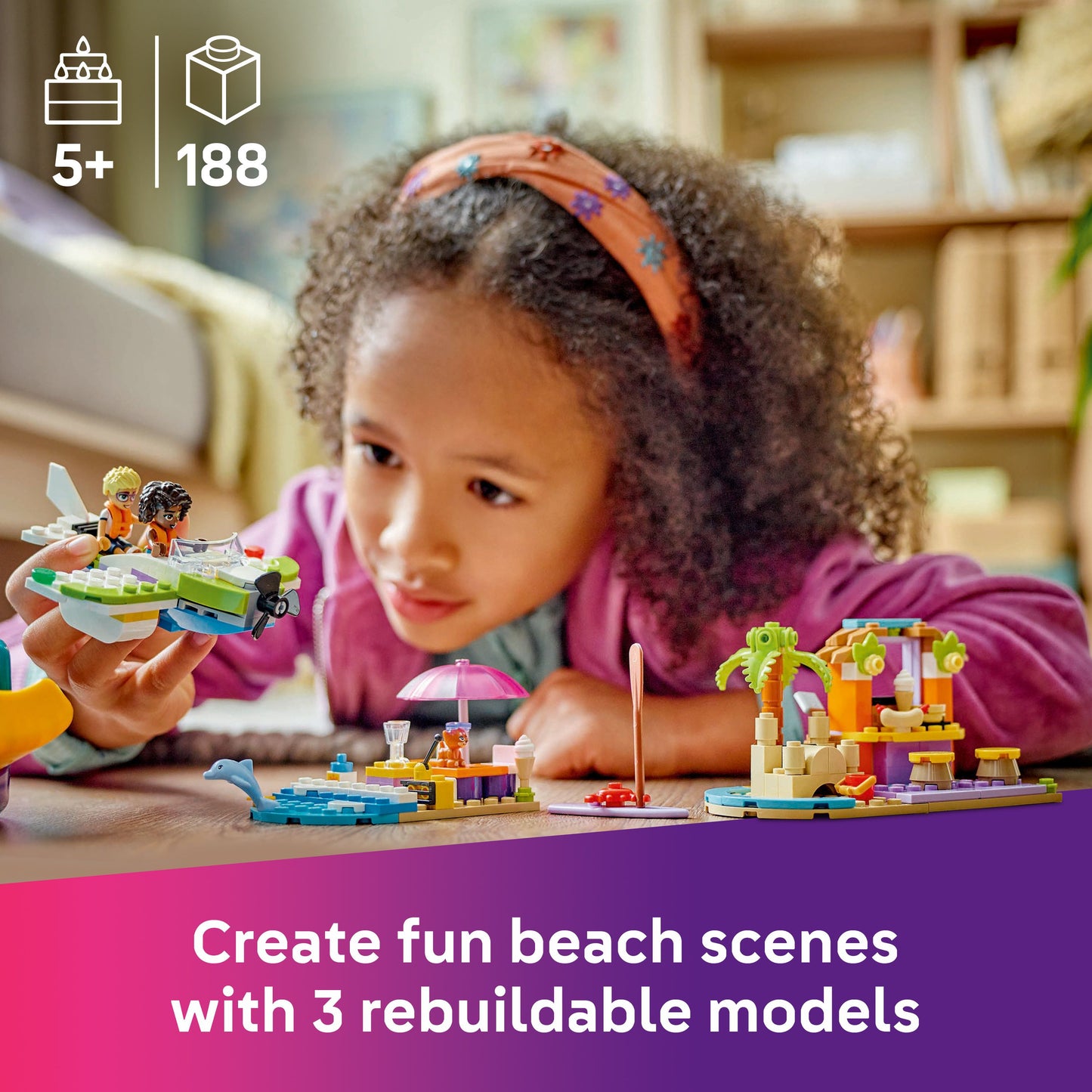 Lego Friends 42672 Creative Beach and Travel Suitcase