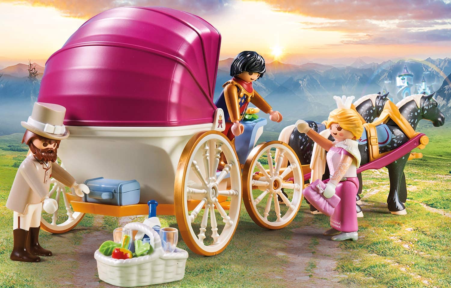 Playmobil 70449 Princess Castle Horse-Drawn Carriage
