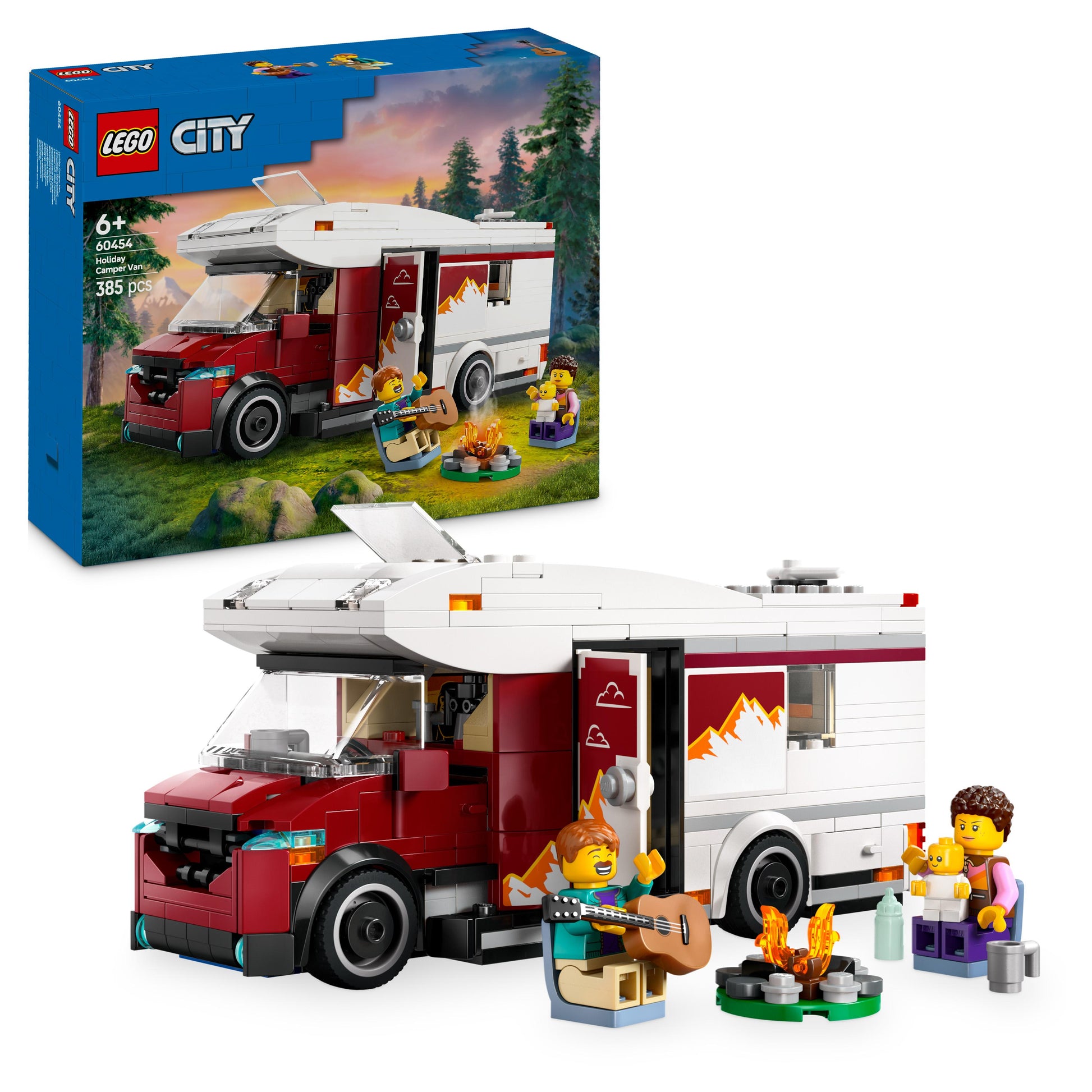 Lego City Great Vehicles 60454 Holiday Adventure Camper Van