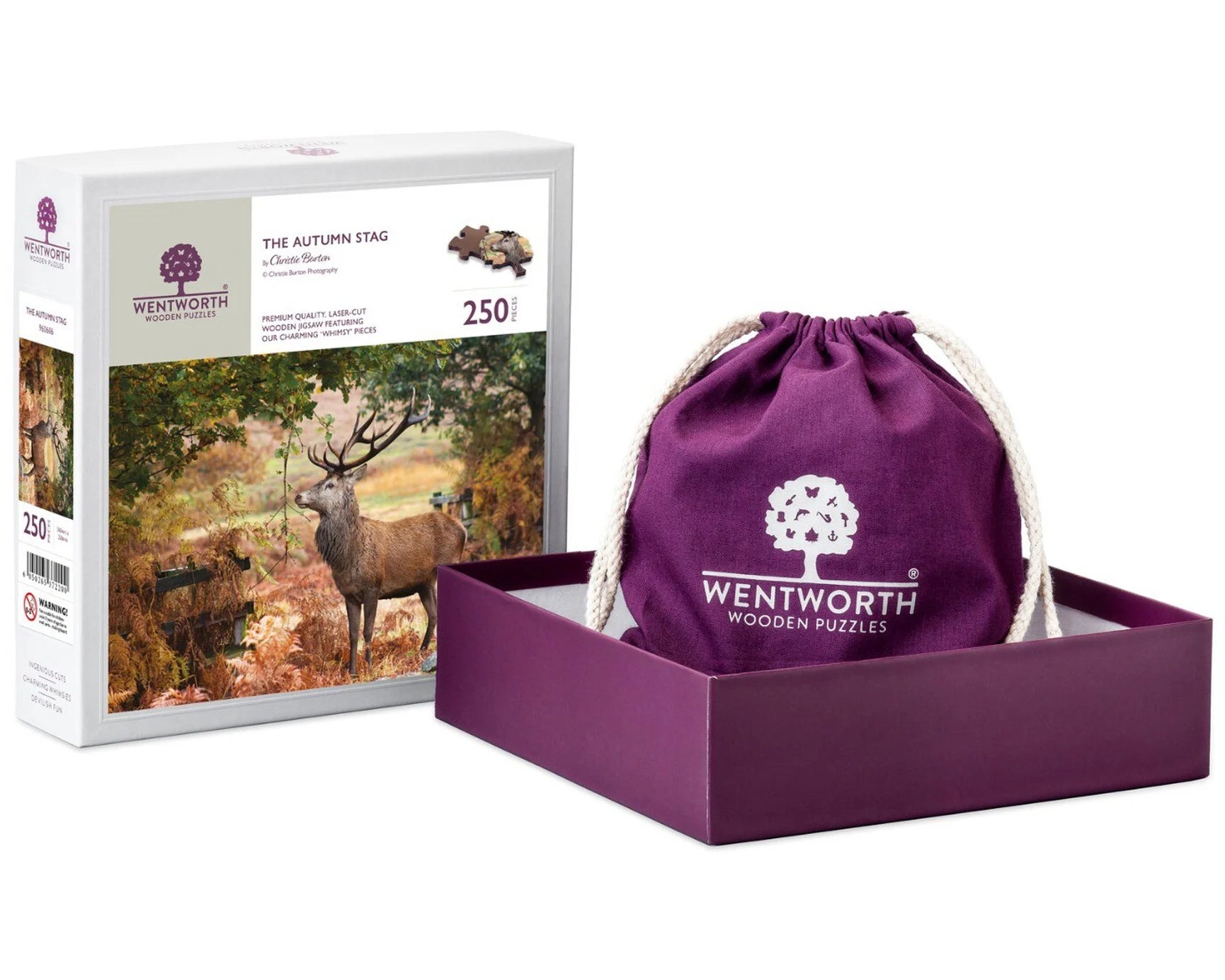 Wentworth Wooden Puzzles The Autumn Stag - Maxi 250 Pieces