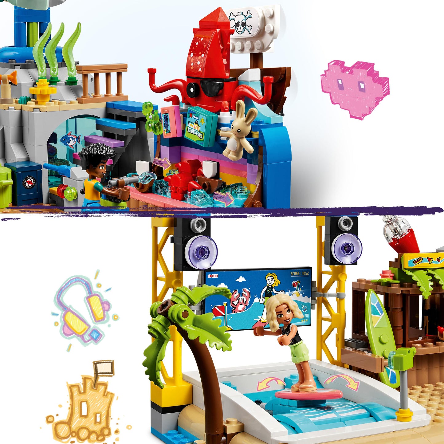 Lego LEGO Friends 41737 Beach Amusement Park