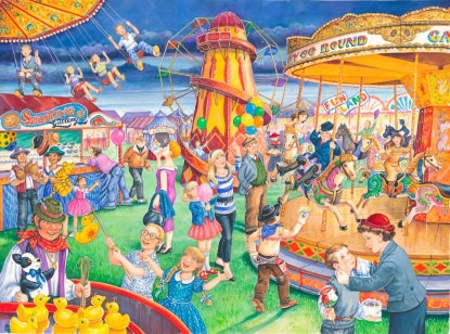 The House Of Puzzles Fairgrond Rides Big 250 Piece Jigsaw