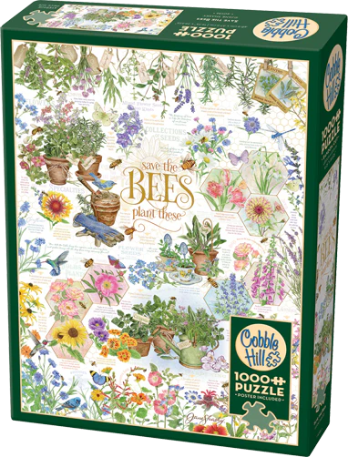 Cobble Hill Puzzles 1000 Pieces Save The Bees