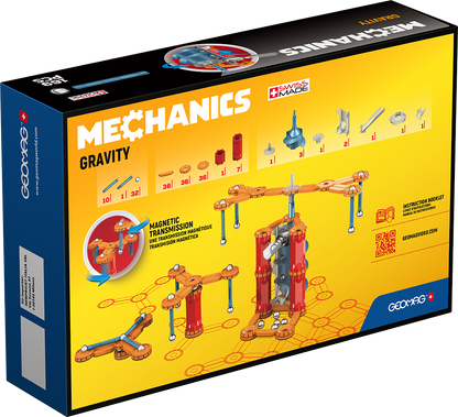 Geomag Mechanics Gravity Motor 169pcs