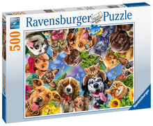 Ravensburger Animal Selfies 500pc Jigsaw Puzzle