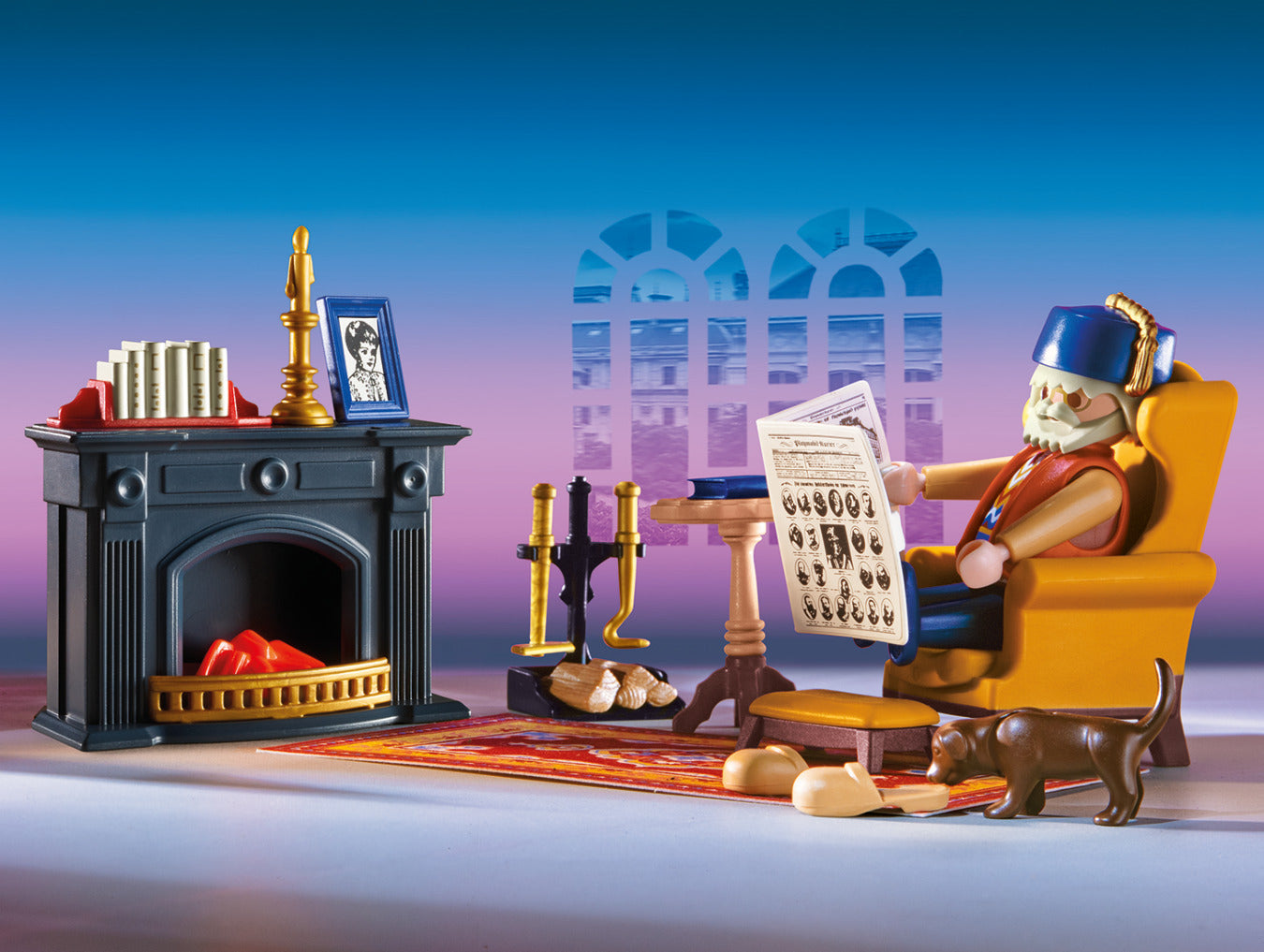 Playmobil Plus 70897 Lounge With Fireplace