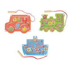 BigJigs Wooden Magnetic Labyrinth Asst. (1 chosen at random)