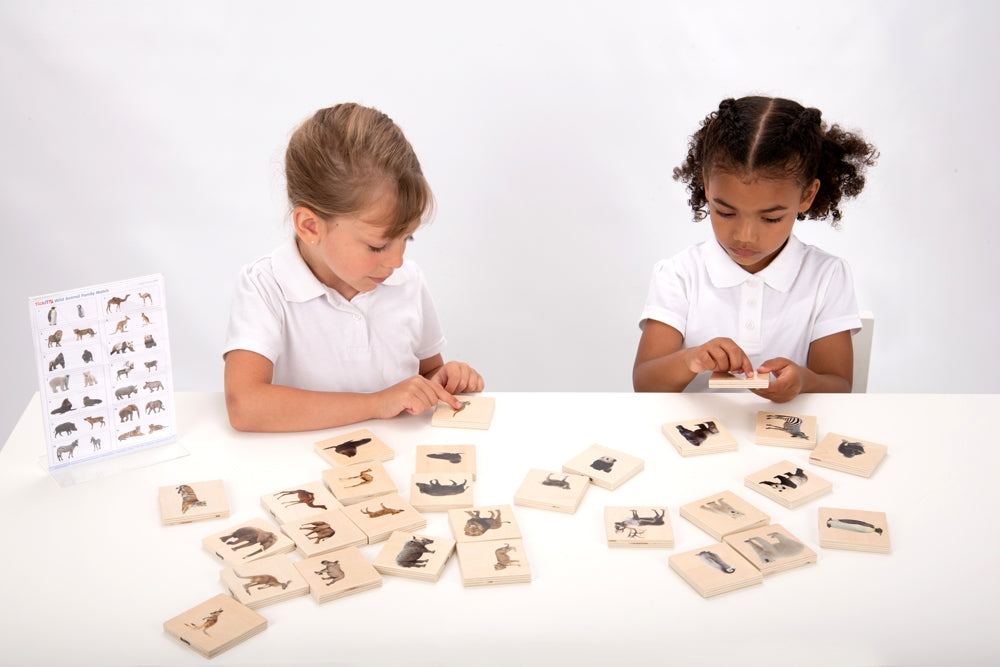 TickiT Wild Animal Family Match Set