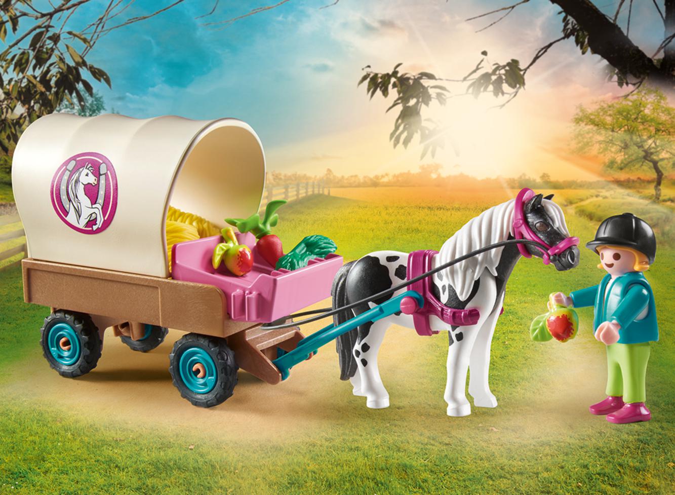 Playmobil 70998 Country Pony Farm Pony Wagon
