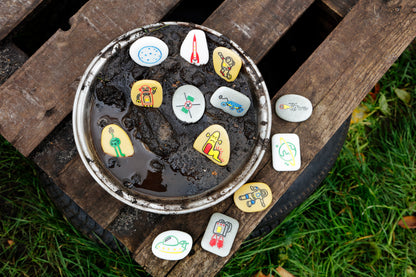 Yellow Door Story Stones - Outer Space