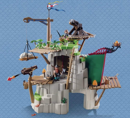 Playmobil 9243 DreamWorks How To Train Your Dragons Berk Island Fortress