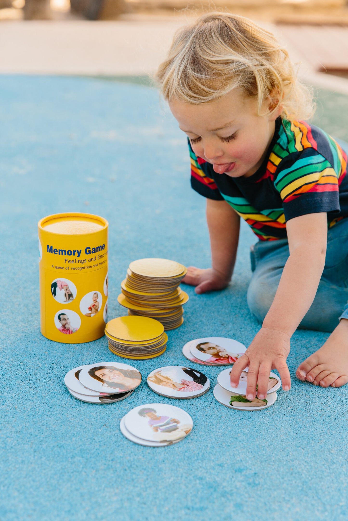 The Freckled Frog Feelings and Emotions Matching Pairs Game