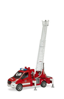 Bruder Mb Sprinter Fire Engine W/Ladder/Waterpump & Light & Sound