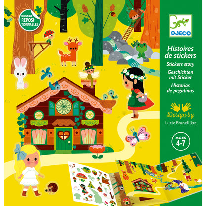 Djeco Sticker Story The Magical Forest