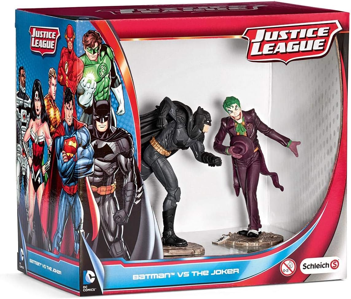 Schleich Justice League Batman & Joker