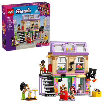 Lego Friends 42653 Music Store & Apartment