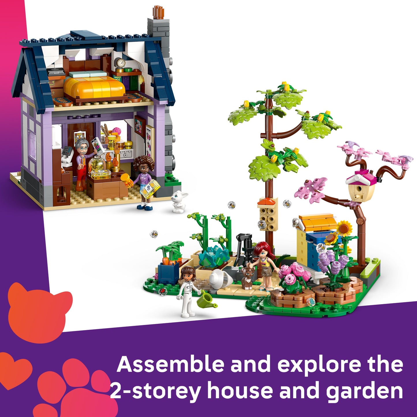 Lego Friends 42669 Beekeepers' House and Flower Garden