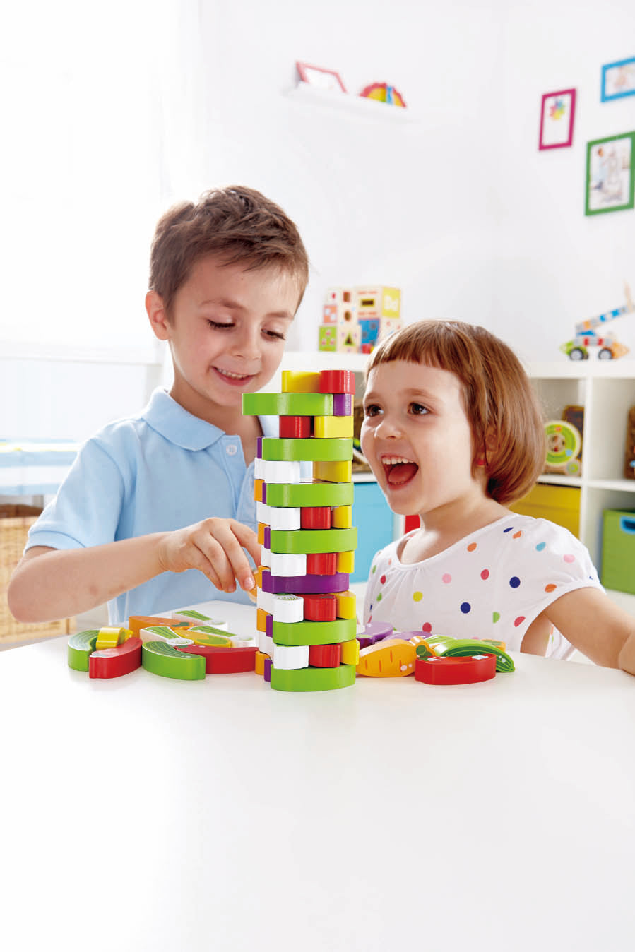 Hape Stacking Veggy Game
