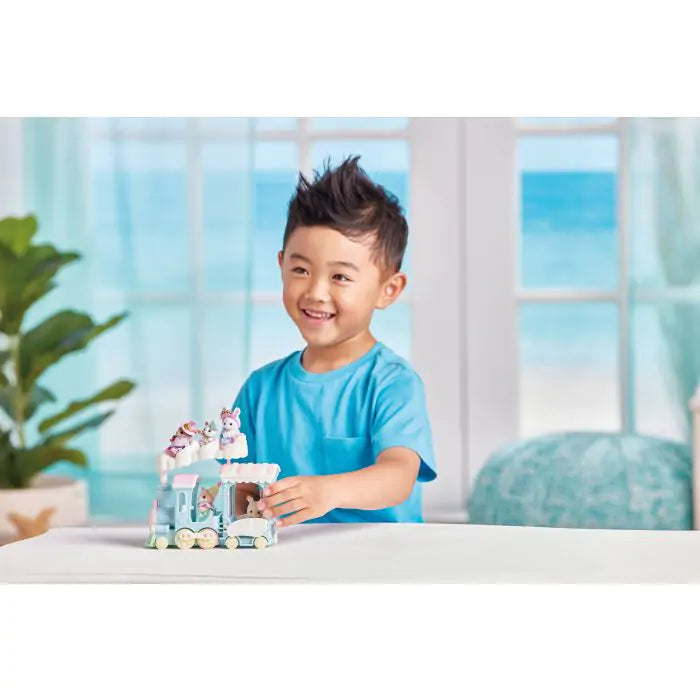 Sylvanian Families Floating Cloud Rainbow Train