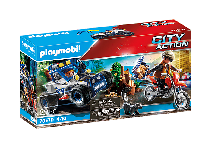 Playmobil 70570 City Action Police Off-Road Car with Jewel Thief