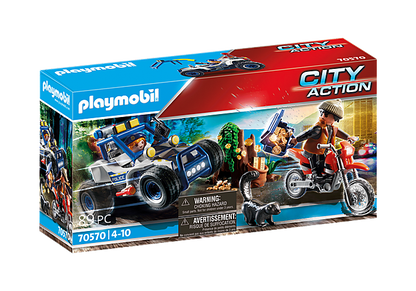 Playmobil 70570 City Action Police Off-Road Car with Jewel Thief