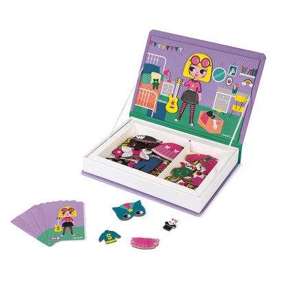 Janod Girl's Costumes Magneti'book