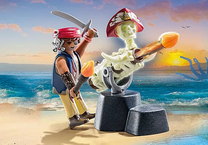 Playmobil 71421 Pirates: Pirate vs. Deeper – Cannon Master